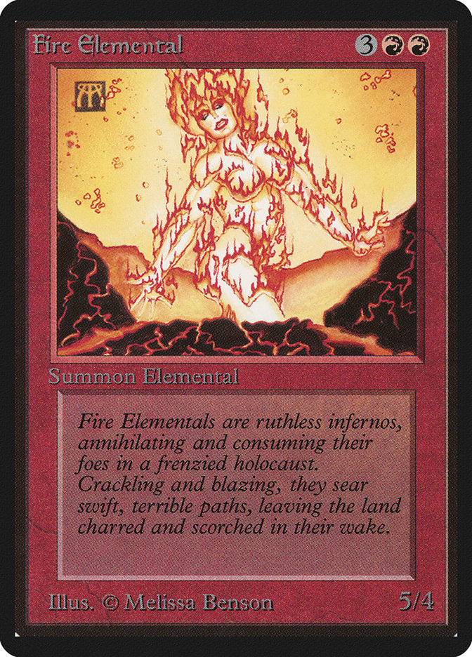 Fire Elemental [Limited Edition Beta] | Webway Games
