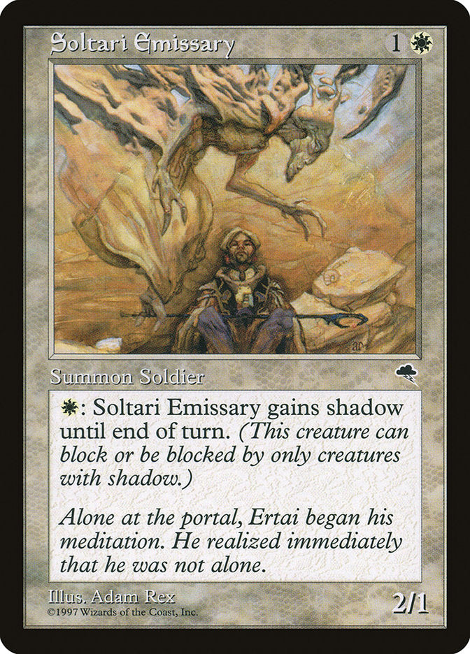 Soltari Emissary [Tempest] | Webway Games