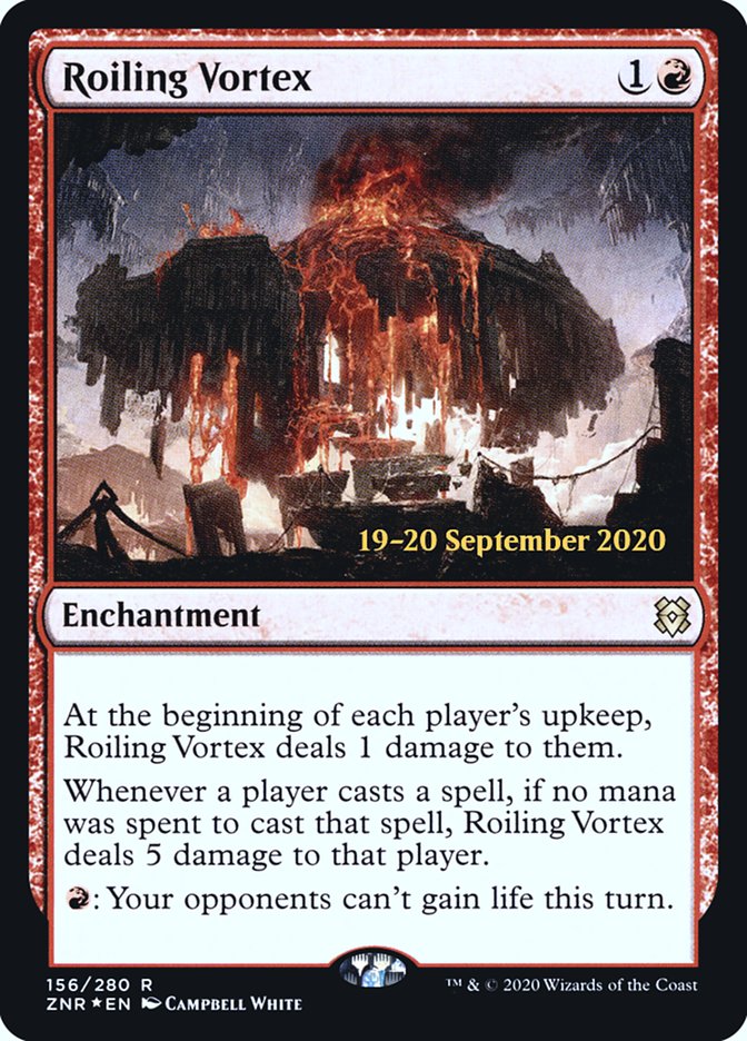 Roiling Vortex  [Zendikar Rising Prerelease Promos] | Webway Games