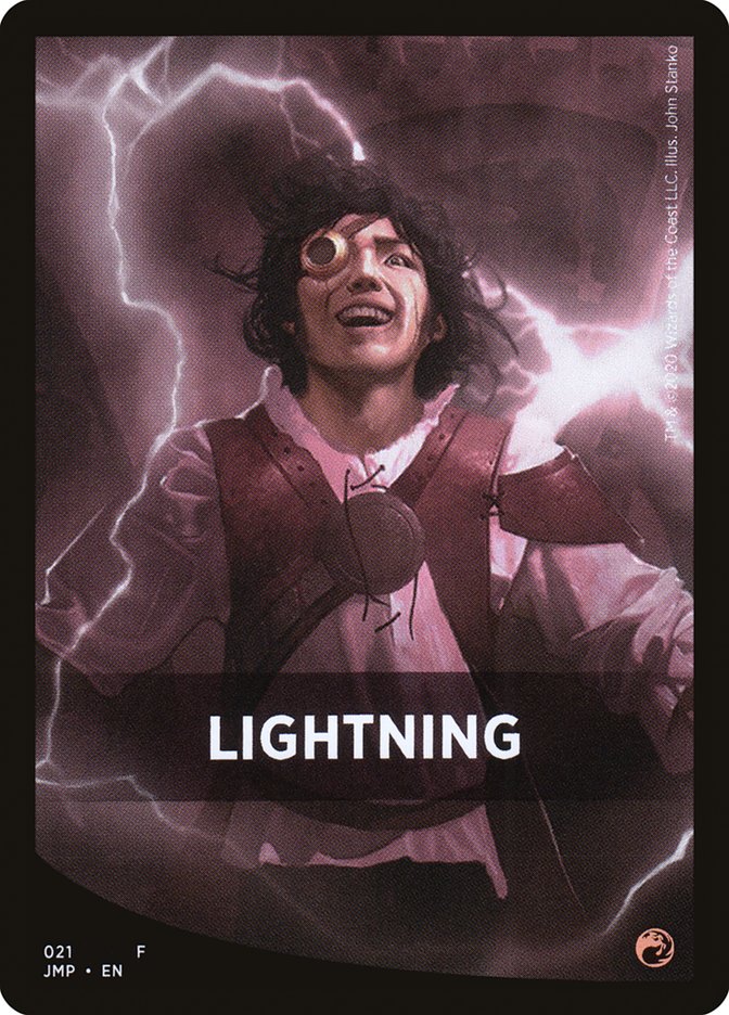Lightning Theme Card [Jumpstart Front Cards] | Webway Games
