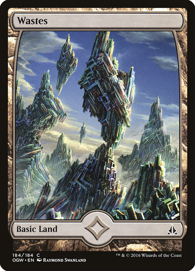 Wastes (184) (Full Art) [Oath of the Gatewatch] | Webway Games