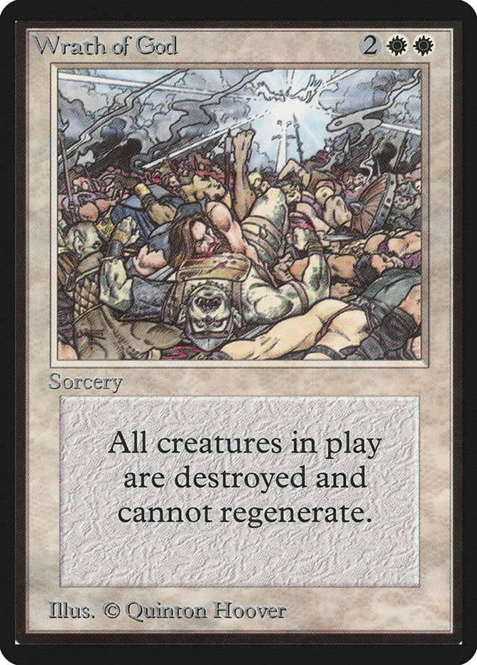 Wrath of God [Limited Edition Beta] | Webway Games