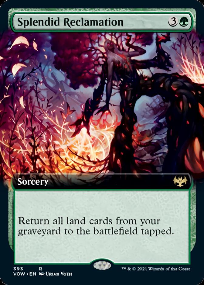 Splendid Reclamation (Extended) [Innistrad: Crimson Vow] | Webway Games