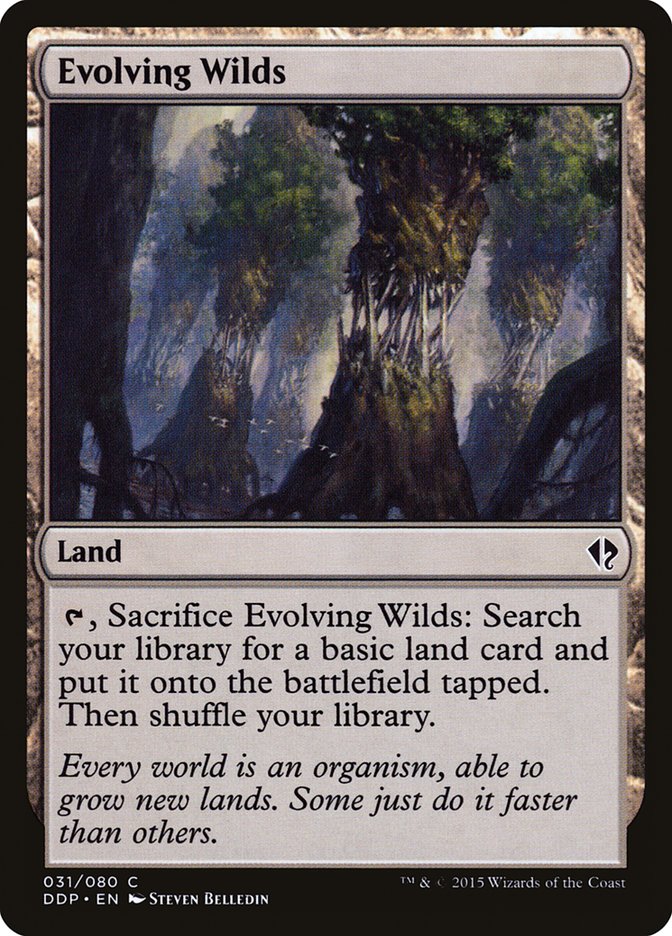 Evolving Wilds [Duel Decks: Zendikar vs. Eldrazi] | Webway Games
