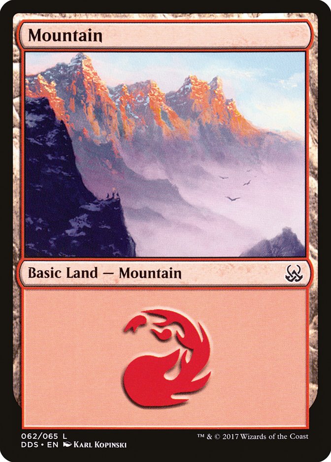 Mountain (#62) [Duel Decks: Mind vs. Might] | Webway Games