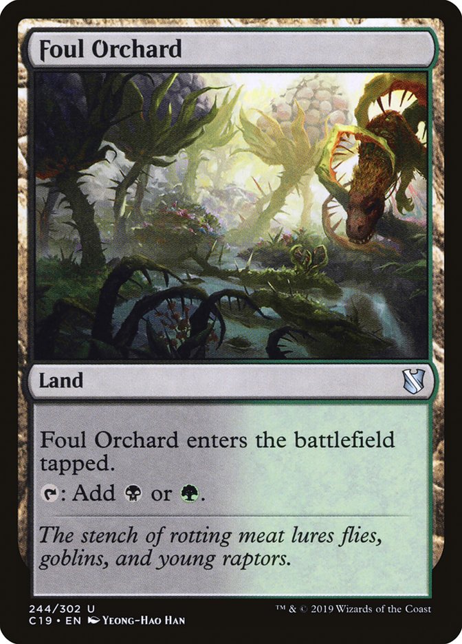 Foul Orchard [Commander 2019] | Webway Games