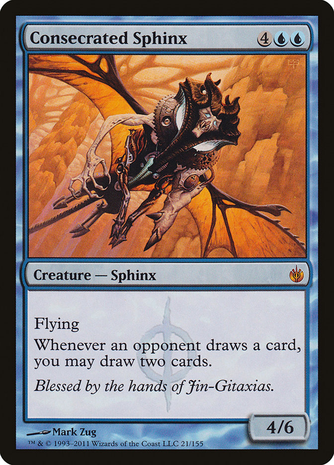 Consecrated Sphinx [Mirrodin Besieged] | Webway Games