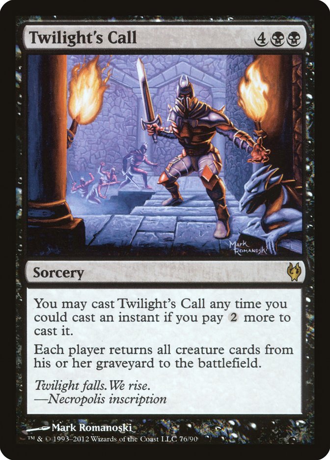 Twilight's Call [Duel Decks: Izzet vs. Golgari] | Webway Games