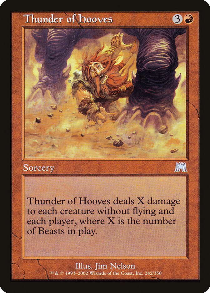 Thunder of Hooves [Onslaught] | Webway Games