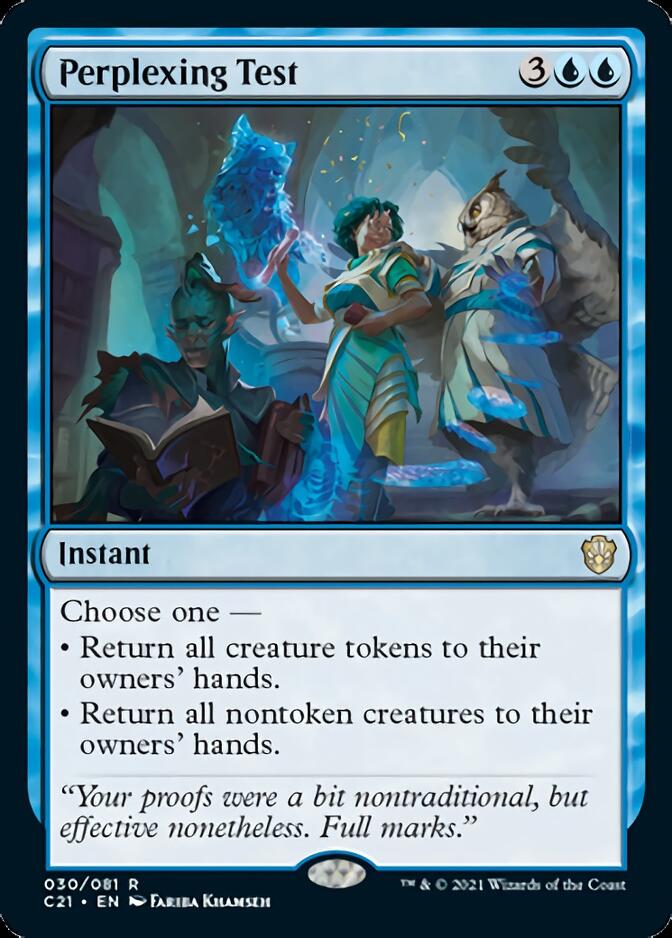 Perplexing Test [Commander 2021] | Webway Games