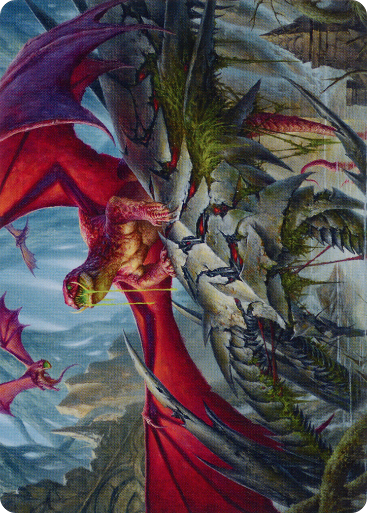 Hoarding Broodlord Art Card [March of the Machine Art Series] | Webway Games