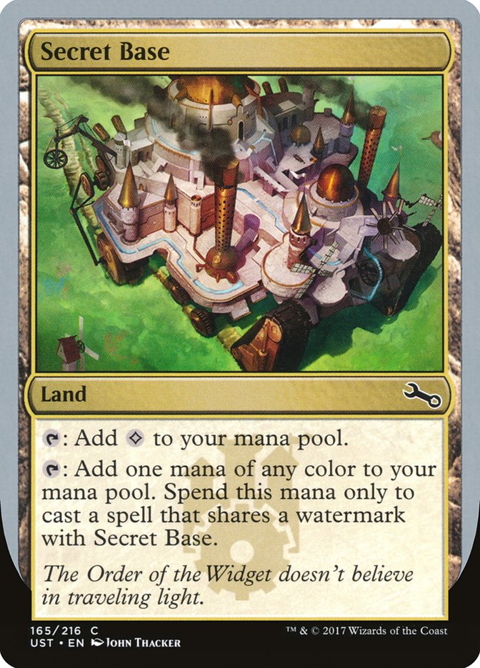 Secret Base (Artist: John Thacker) [Unstable] | Webway Games