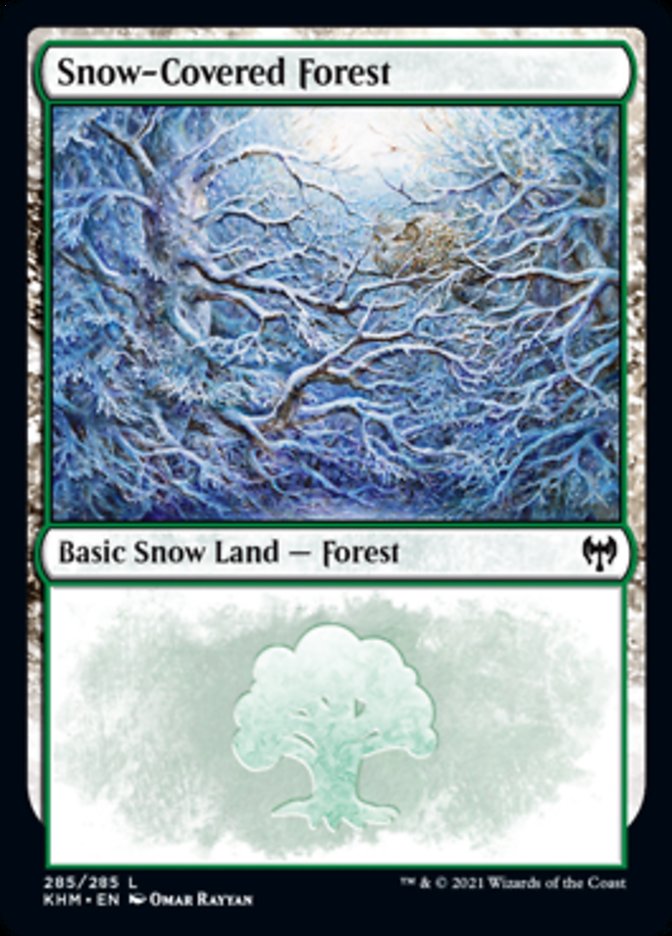 Snow-Covered Forest (285) [Kaldheim] | Webway Games