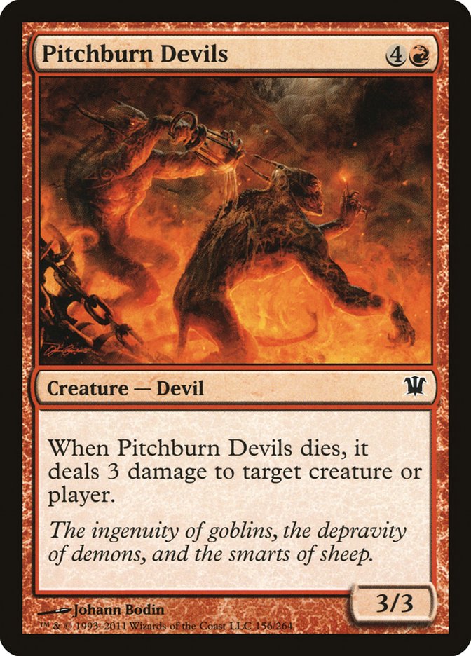 Pitchburn Devils [Innistrad] | Webway Games