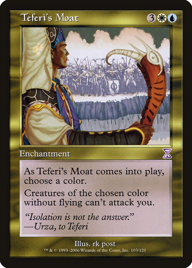 Teferi's Moat [Time Spiral Timeshifted] | Webway Games