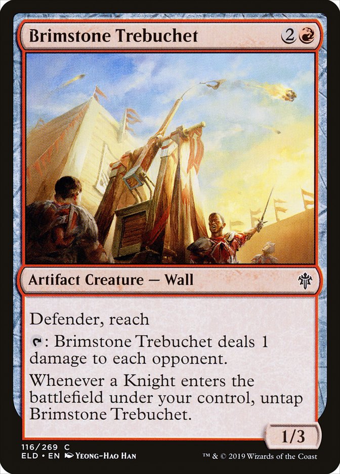 Brimstone Trebuchet [Throne of Eldraine] | Webway Games