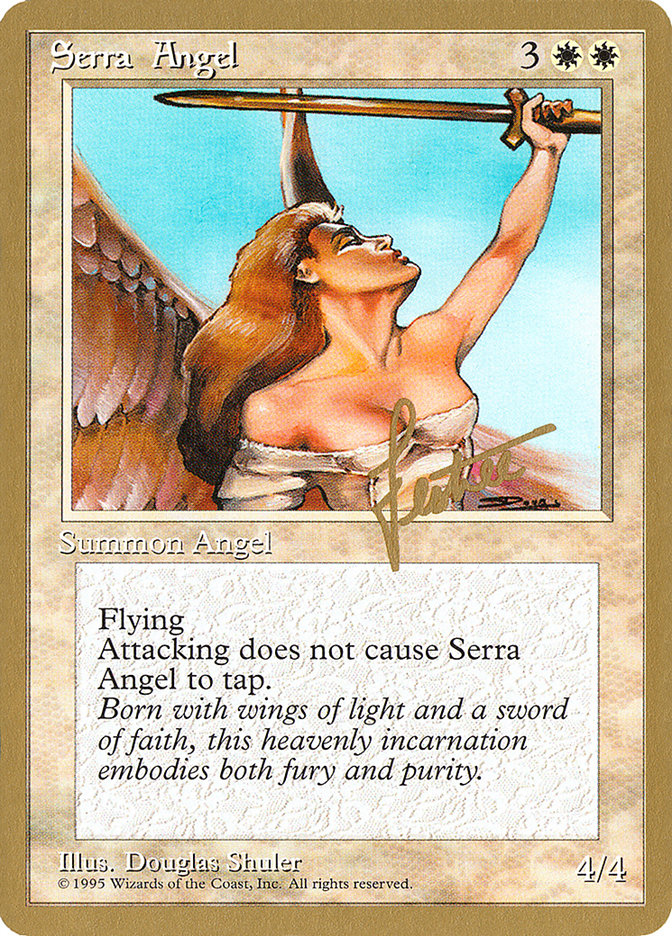 Serra Angel (Bertrand Lestree) [Pro Tour Collector Set] | Webway Games