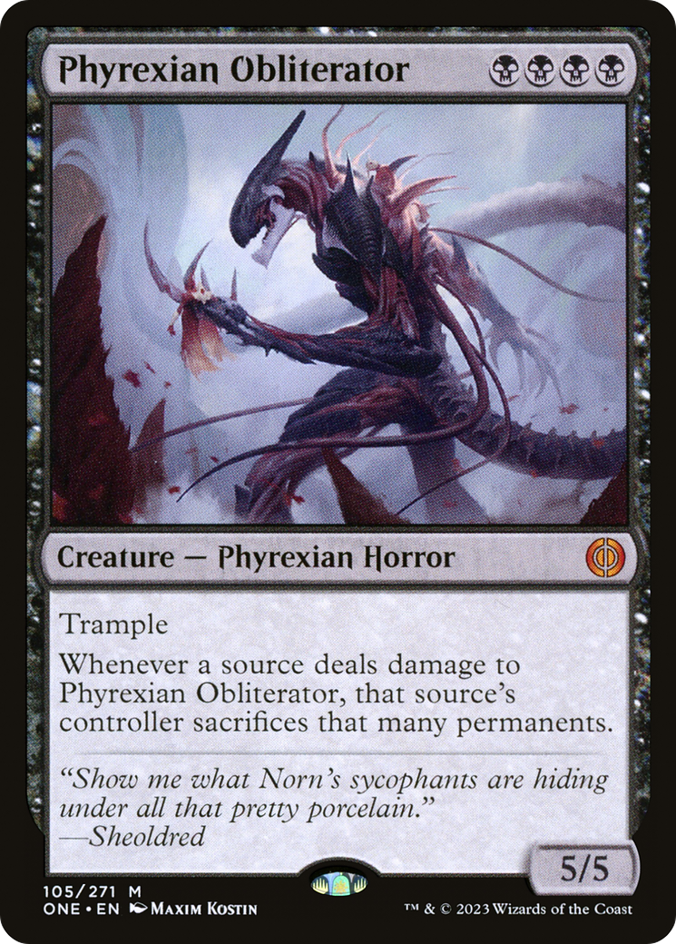 Phyrexian Obliterator [Phyrexia: All Will Be One] | Webway Games