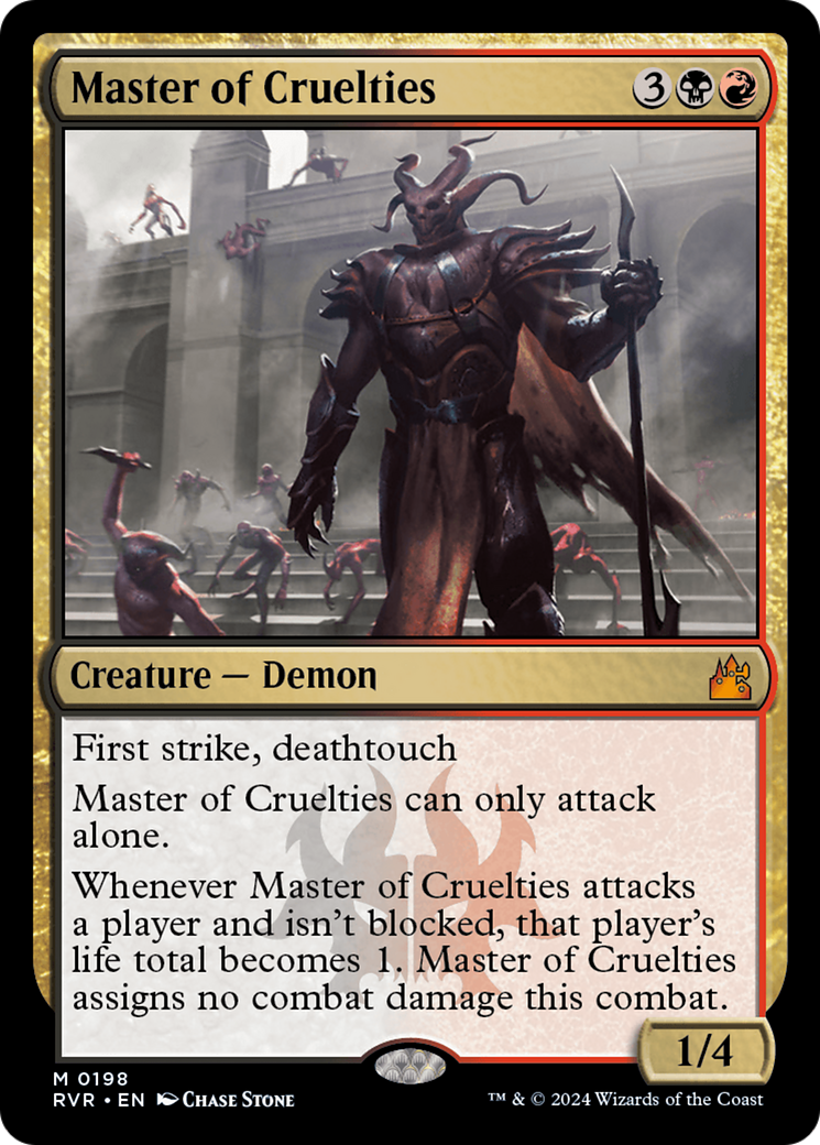Master of Cruelties [Ravnica Remastered] | Webway Games