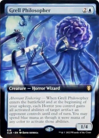 Grell Philosopher (Extended Art) [Commander Legends: Battle for Baldur's Gate] | Webway Games