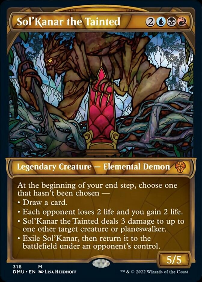 Sol'Kanar the Tainted (Showcase) [Dominaria United] | Webway Games