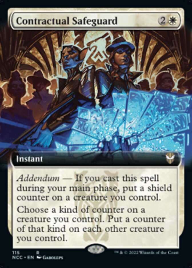 Contractual Safeguard (Extended Art) [Streets of New Capenna Commander] | Webway Games