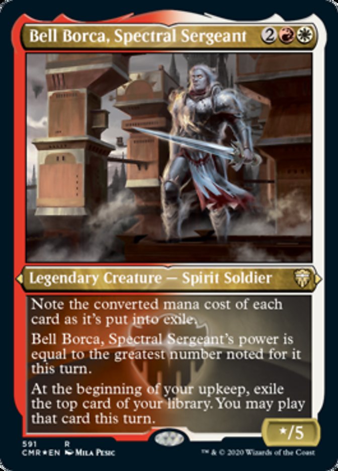 Bell Borca, Spectral Sergeant [Commander Legends Etched] | Webway Games