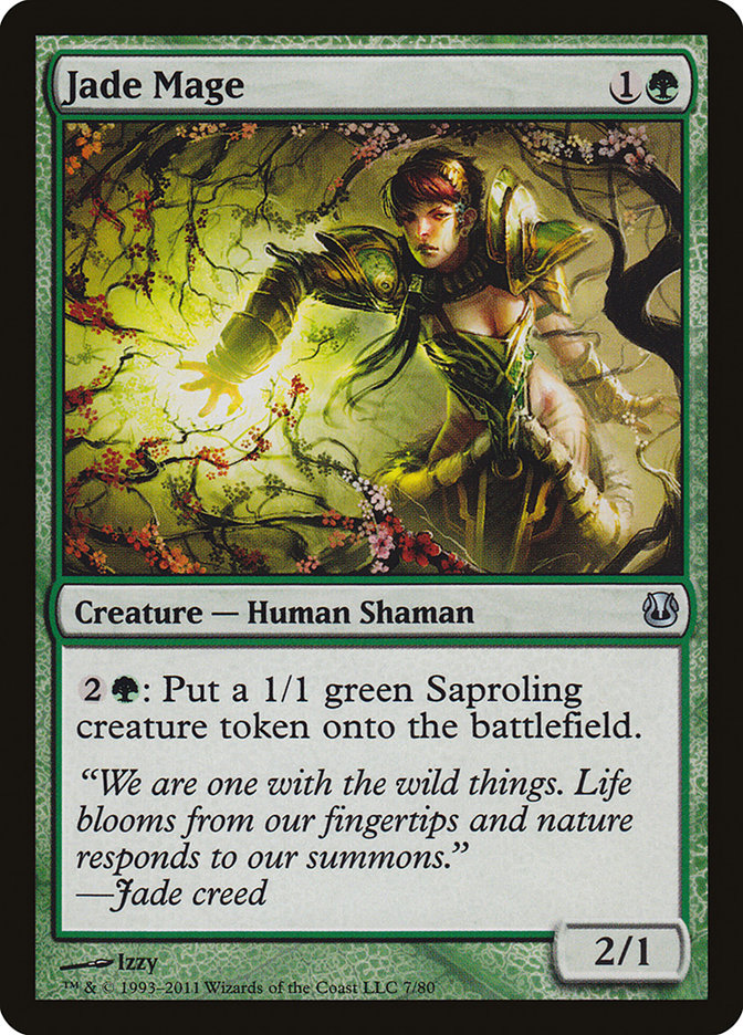 Jade Mage [Duel Decks: Ajani vs. Nicol Bolas] | Webway Games