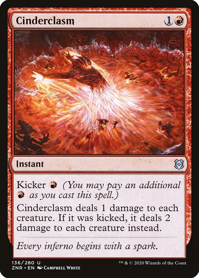 Cinderclasm [Zendikar Rising] | Webway Games