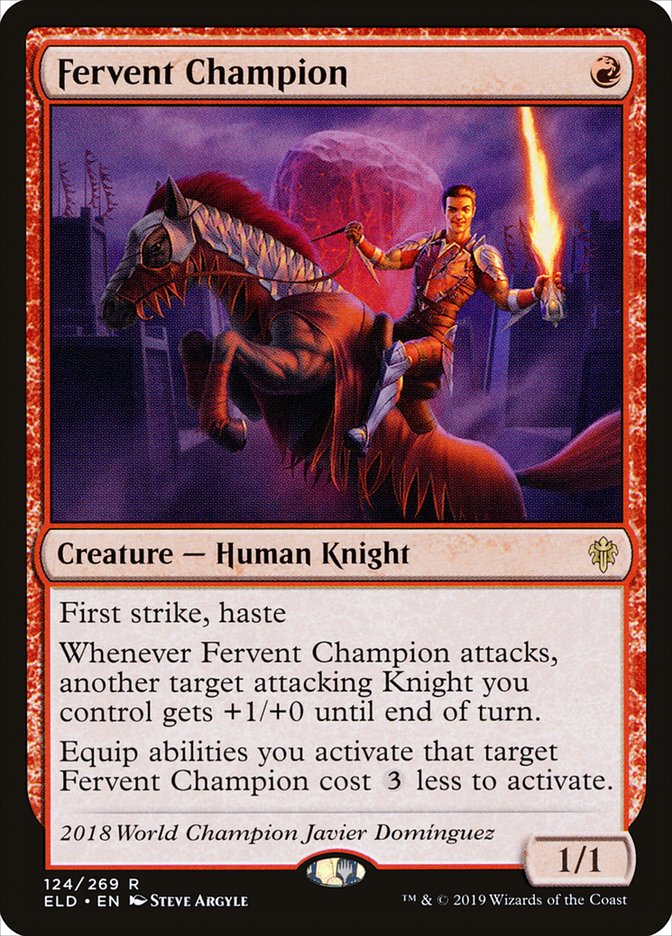 Fervent Champion [Throne of Eldraine] | Webway Games