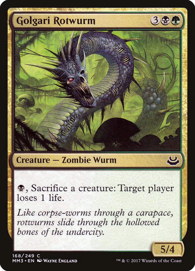 Golgari Rotwurm [Modern Masters 2017] | Webway Games