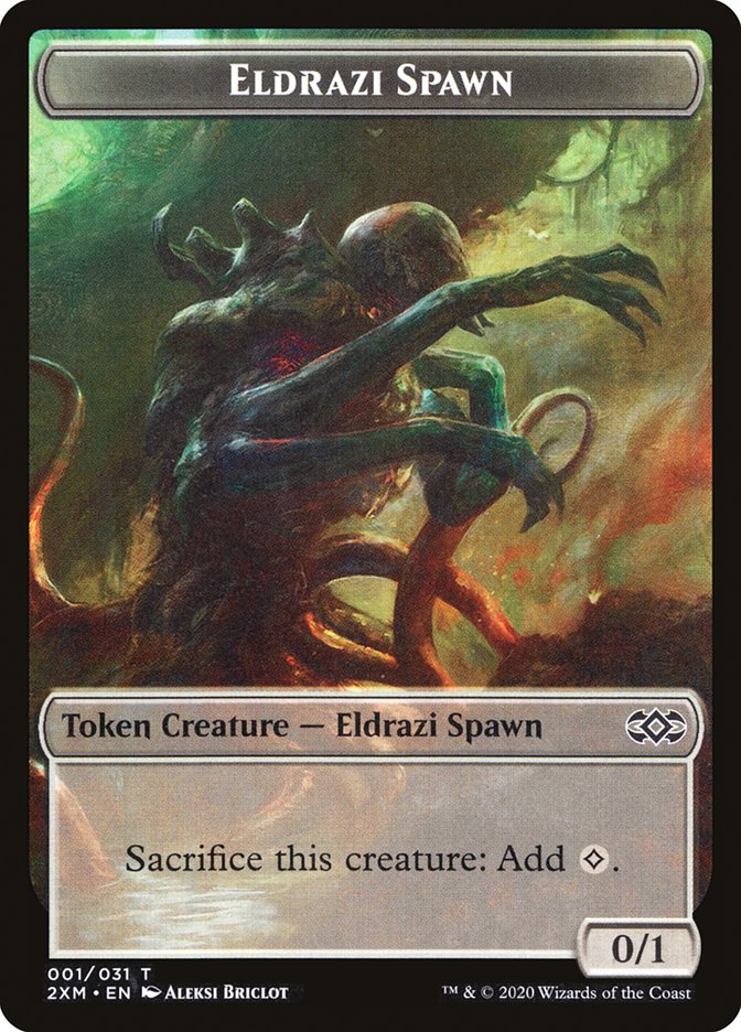 Eldrazi Spawn Token [Double Masters] | Webway Games