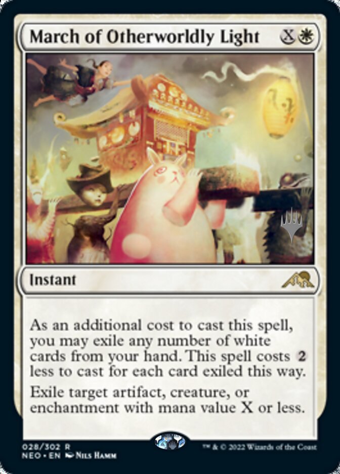 March of Otherworldly Light (Promo Pack) [Kamigawa: Neon Dynasty Promos] | Webway Games