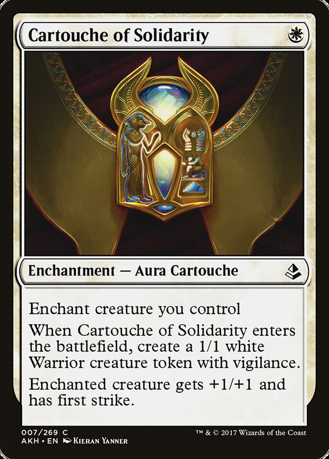 Cartouche of Solidarity [Amonkhet] | Webway Games