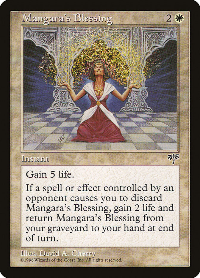 Mangara's Blessing [Mirage] | Webway Games