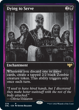 Dying to Serve [Innistrad: Double Feature] | Webway Games