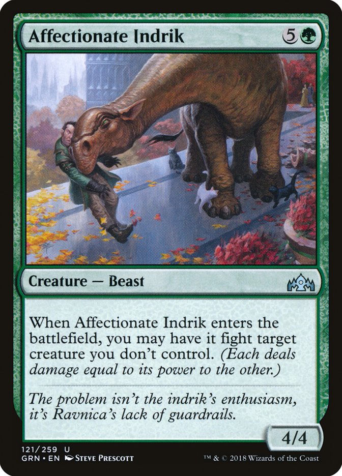 Affectionate Indrik [Guilds of Ravnica] | Webway Games