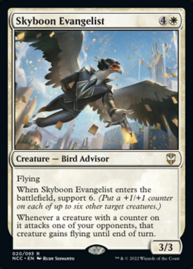 Skyboon Evangelist [Streets of New Capenna Commander] | Webway Games