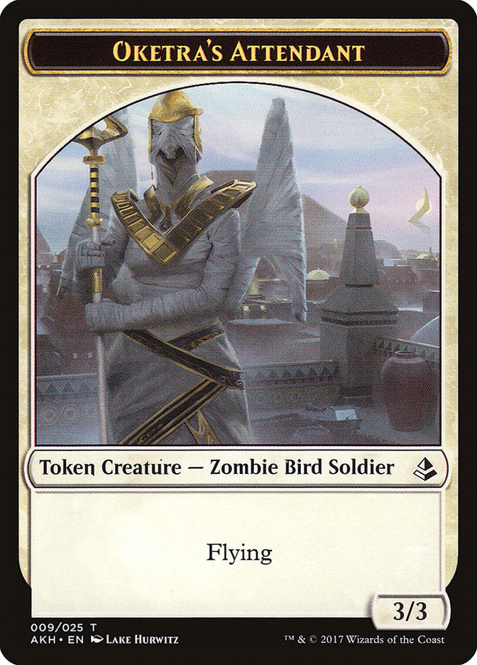 Oketra's Attendant Token [Amonkhet Tokens] | Webway Games