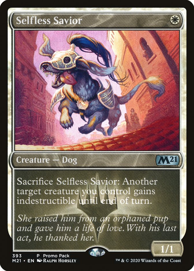 Selfless Savior (Promo Pack) [Core Set 2021 Promos] | Webway Games
