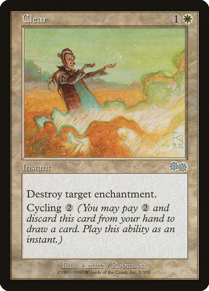Clear [Urza's Saga] | Webway Games