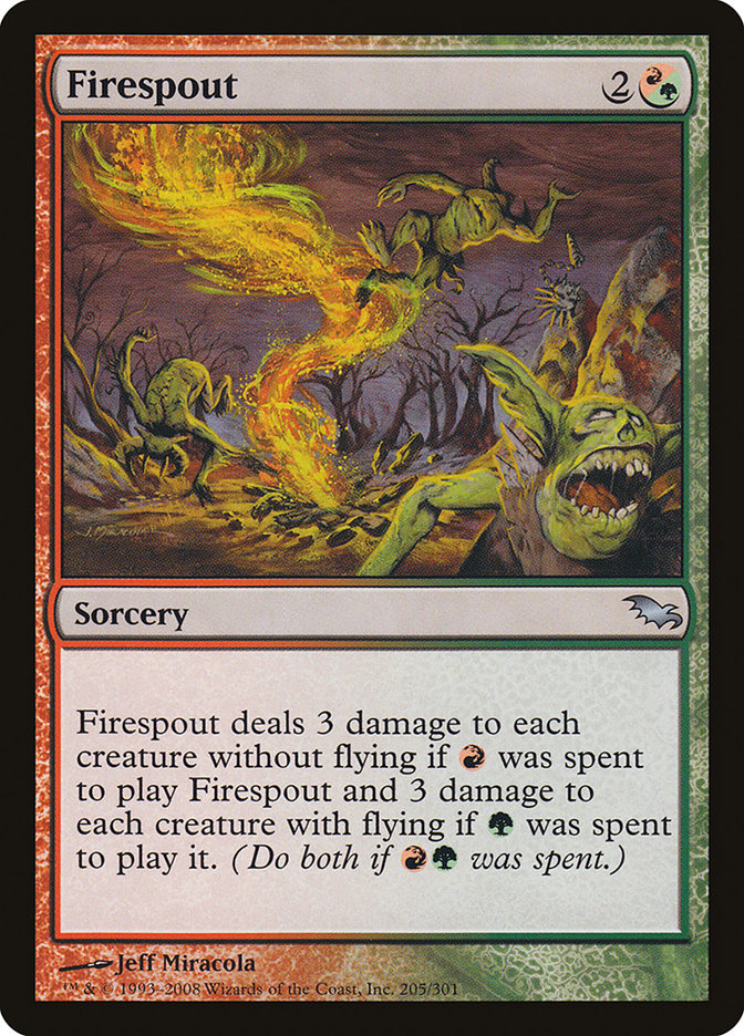 Firespout [Shadowmoor] | Webway Games