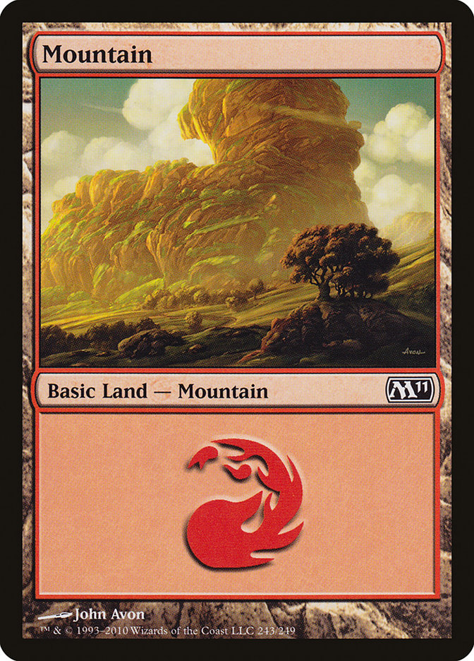Mountain (#243) [Magic 2011] | Webway Games