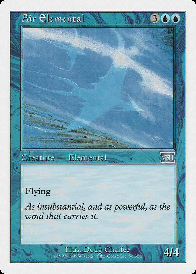 Air Elemental [Classic Sixth Edition] | Webway Games