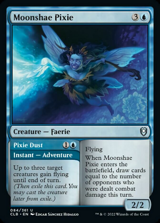 Moonshae Pixie // Pixie Dust [Commander Legends: Battle for Baldur's Gate] | Webway Games