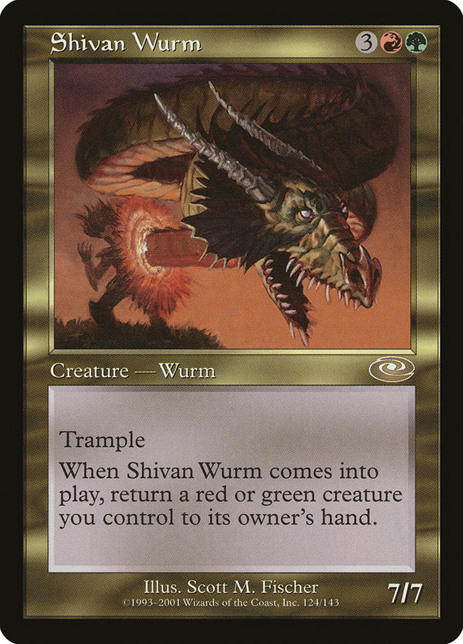Shivan Wurm [Planeshift] | Webway Games