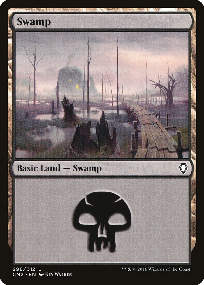 Swamp (#298) [Commander Anthology Volume II] | Webway Games