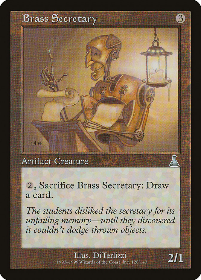 Brass Secretary [Urza's Destiny] | Webway Games