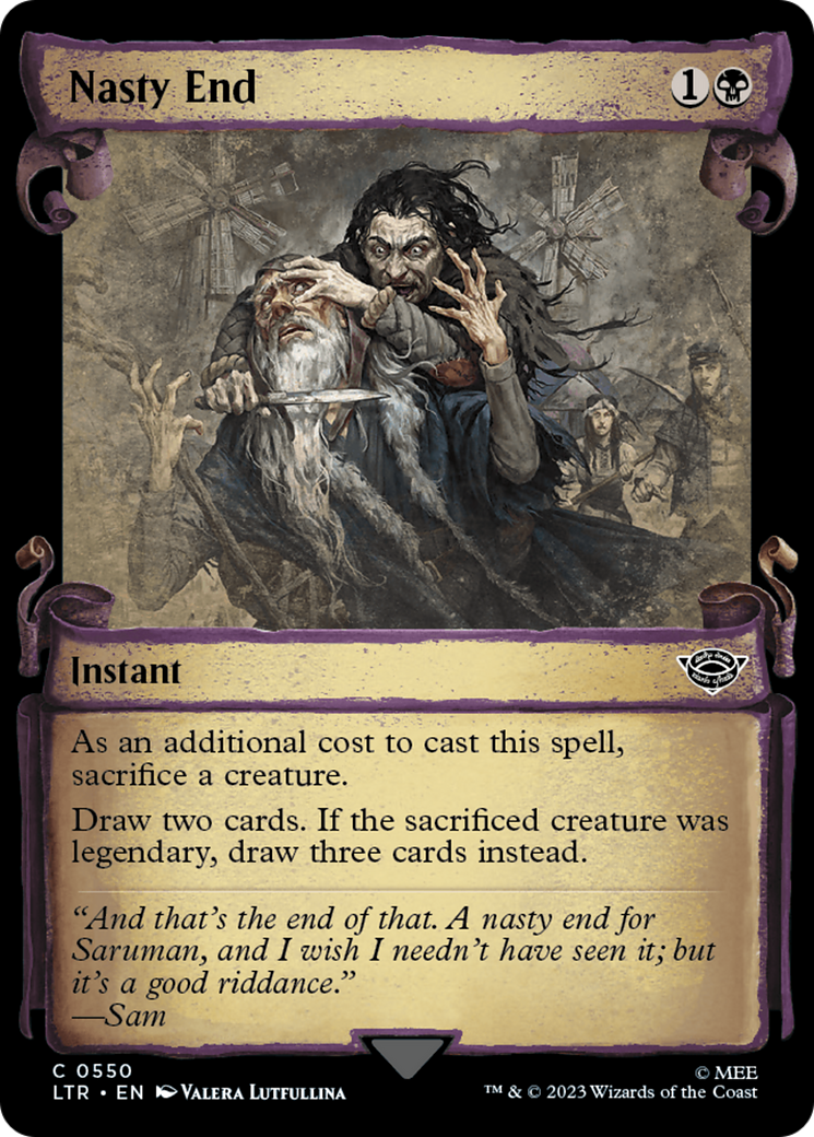 Nasty End [The Lord of the Rings: Tales of Middle-Earth Showcase Scrolls] | Webway Games