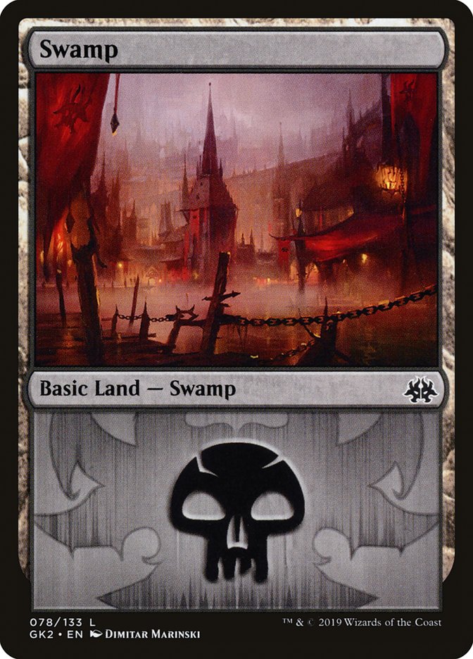 Swamp (78) [Ravnica Allegiance Guild Kit] | Webway Games